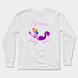 Gamer Gay Mer Long Sleeve T-Shirt